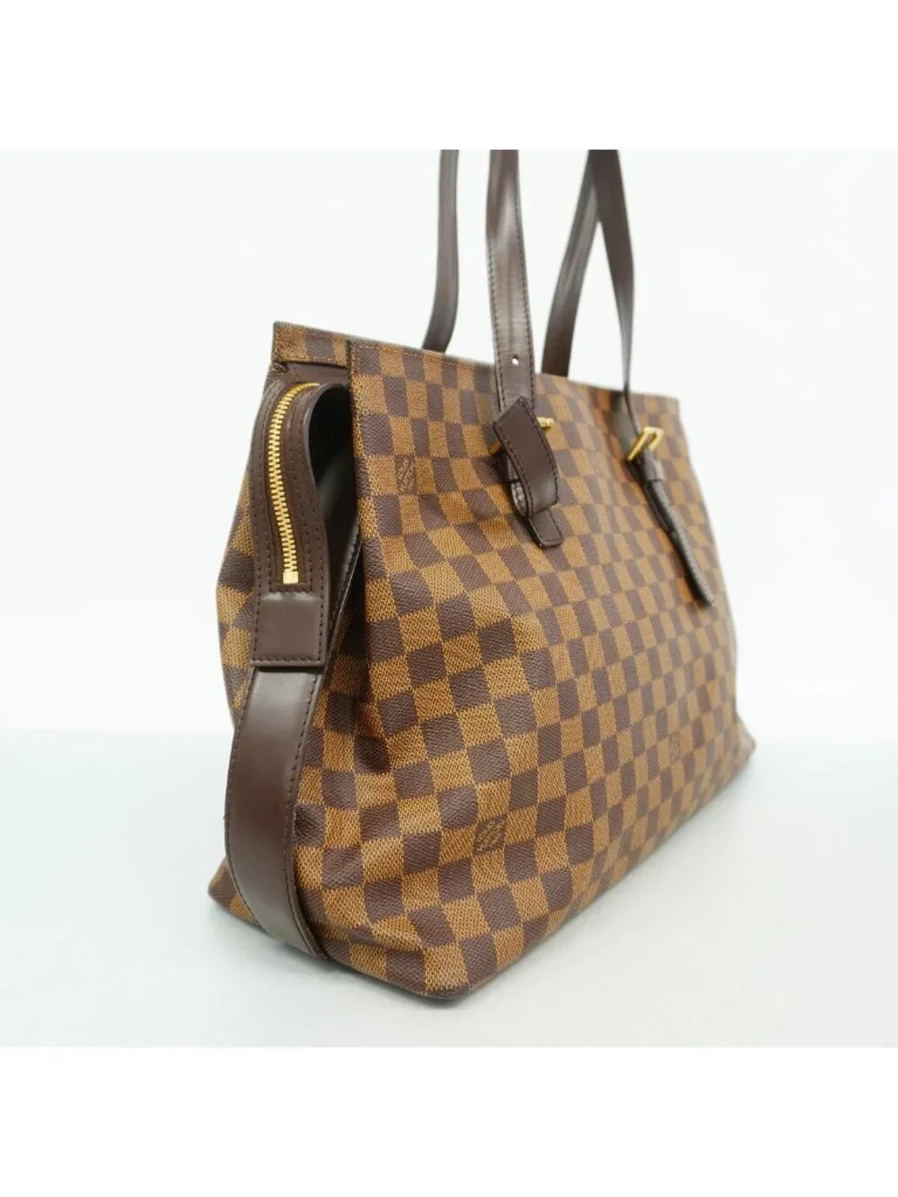 Louis Vuitton Tote Bag Damier Chelsea Ebene